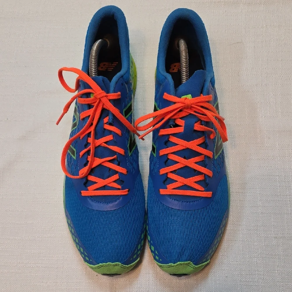New Balance XC900 Cross Country Racing Shoes Blue Green Orange Men's 12 Running